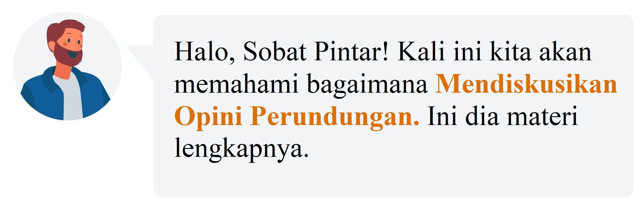 Materi bahasa indonesia menyampaikan opini tentang perundungan