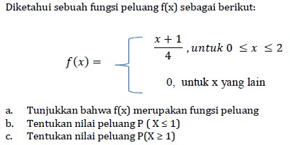 Materi Matematika Minat - Distribusi Peluang Kelas 12 MIA - Belajar Pintar