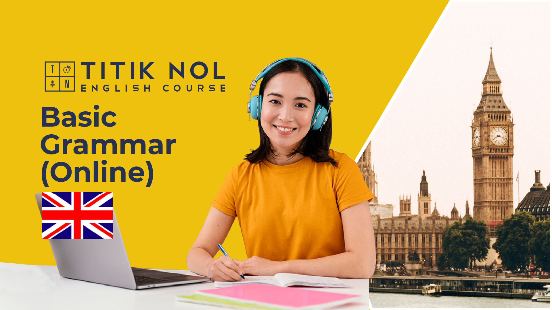 Basic Grammar, Titik Nol English Course - Kursus Pintar