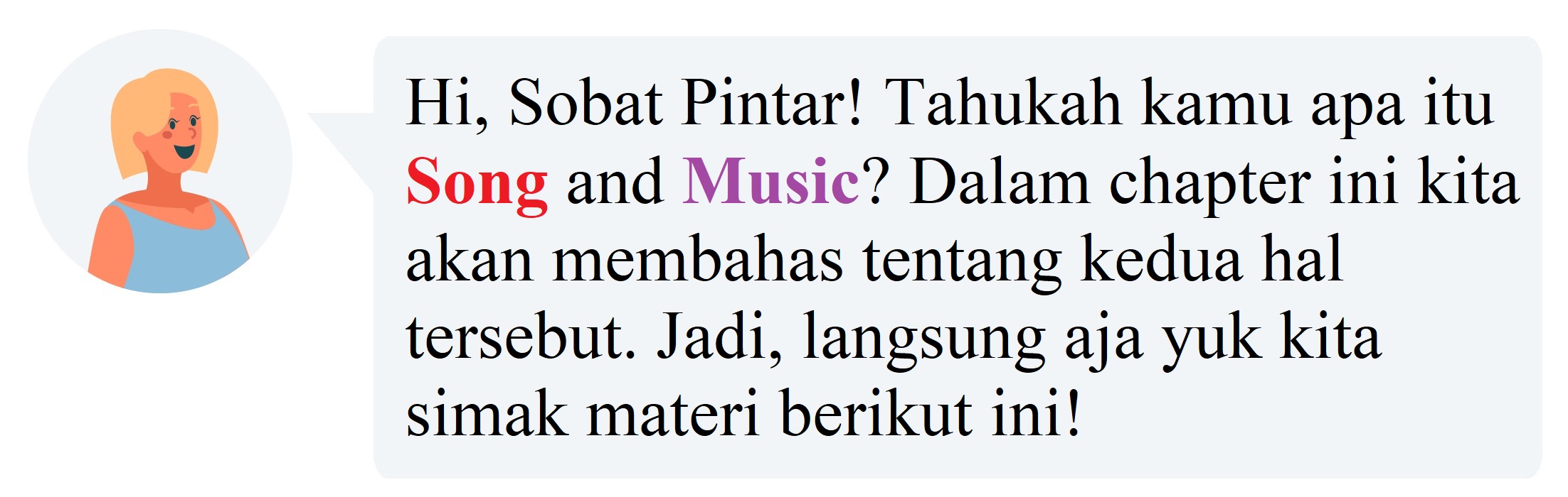 Materi Bahasa Inggris (Wajib) - Understanding Songs In English Kelas 12 ...