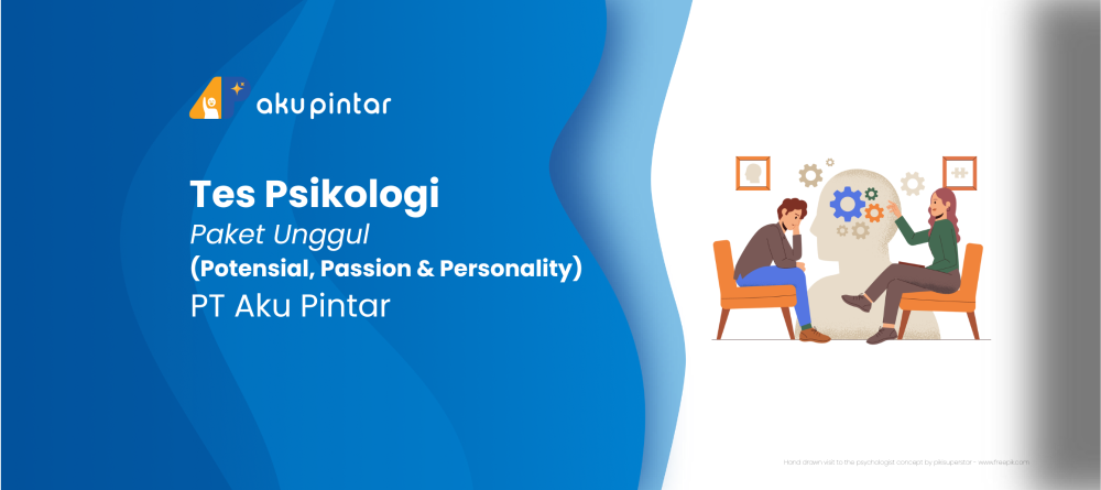 Tes Psikologi 3P (Potensial, Passion & Personality)  - Paket Unggul - Aku Pintar Indonesia