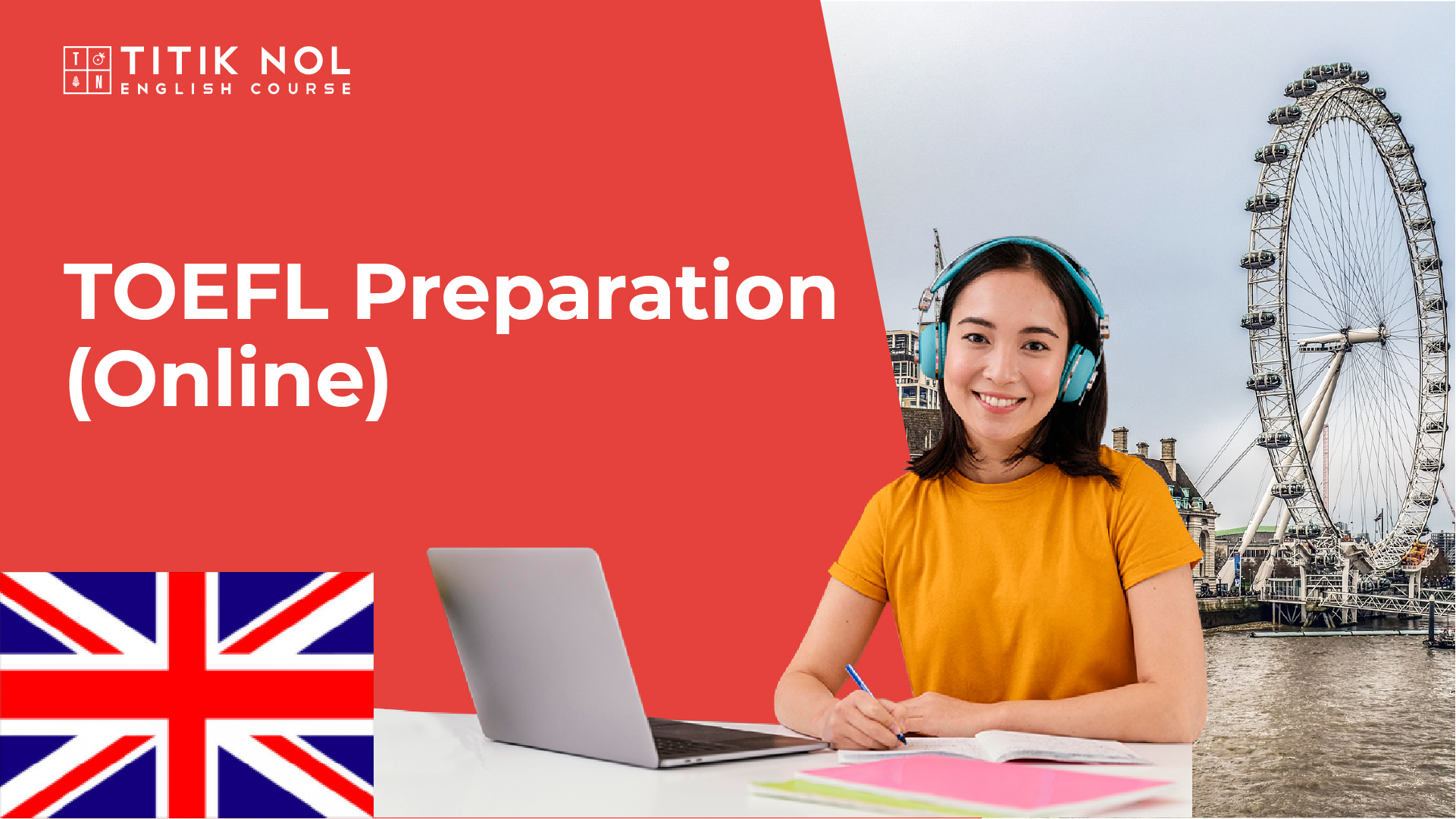 TOEFL Preparation, Titik Nol English Course - Kursus Pintar