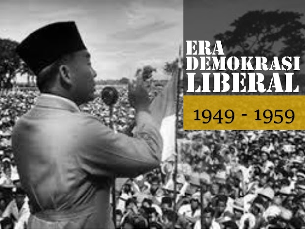 Indonesia pada masa demokrasi parlementer dan demokrasi terpimpin