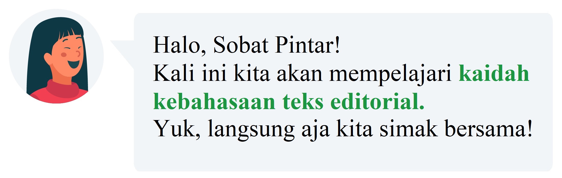 Materi Bahasa Indonesia (Wajib) - Teks Editorial Kelas 12 MIA - Belajar ...