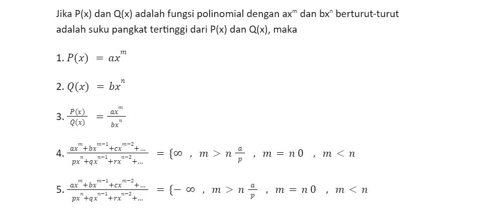 Memahami Limit Tak Hingga: Pengertian, Rumus, Dan Contoh Soal